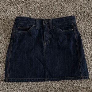 GAP Dark Wash Denim Skirt